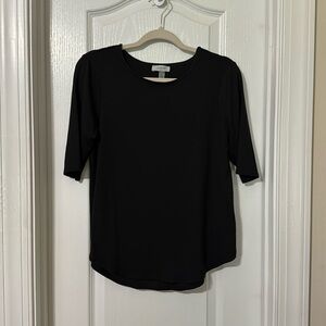 Black/Half Sleeve/Tee